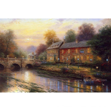 Classical Thomas Landscape Oil Painting for Home Decor